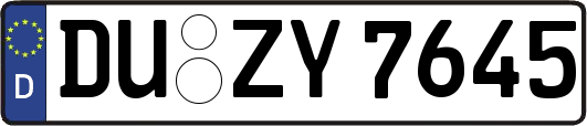 DU-ZY7645