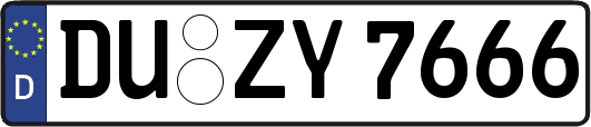 DU-ZY7666