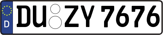 DU-ZY7676