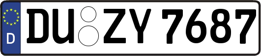 DU-ZY7687