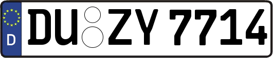DU-ZY7714