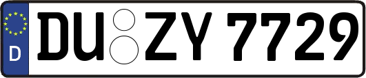 DU-ZY7729