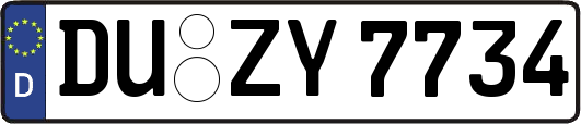 DU-ZY7734