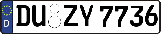 DU-ZY7736
