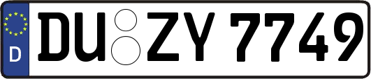 DU-ZY7749