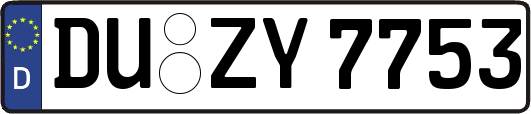 DU-ZY7753