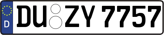 DU-ZY7757