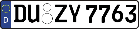 DU-ZY7763