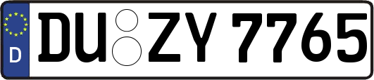 DU-ZY7765