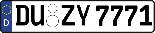 DU-ZY7771