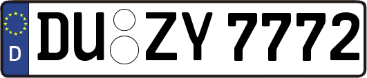 DU-ZY7772