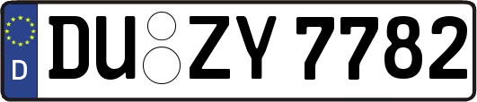 DU-ZY7782