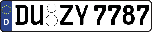 DU-ZY7787