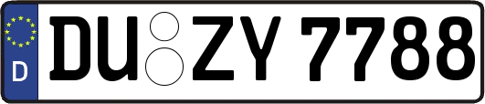 DU-ZY7788