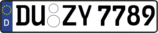 DU-ZY7789