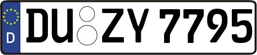 DU-ZY7795