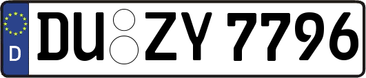 DU-ZY7796