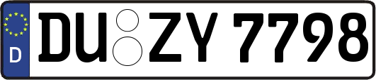 DU-ZY7798