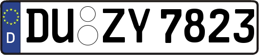 DU-ZY7823