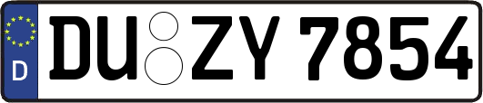 DU-ZY7854