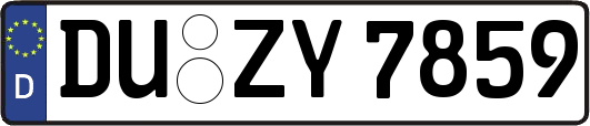 DU-ZY7859