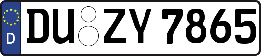 DU-ZY7865