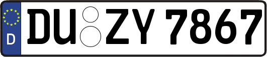 DU-ZY7867