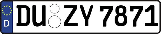 DU-ZY7871