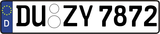 DU-ZY7872