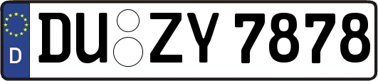 DU-ZY7878