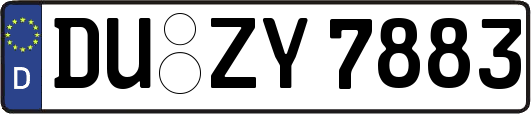 DU-ZY7883