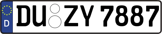 DU-ZY7887