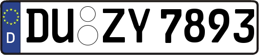 DU-ZY7893