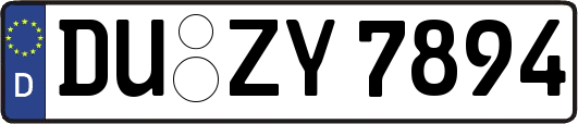 DU-ZY7894