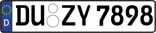 DU-ZY7898
