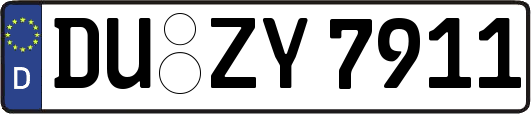 DU-ZY7911