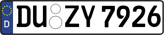 DU-ZY7926
