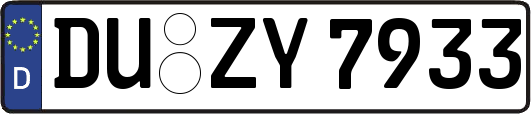 DU-ZY7933