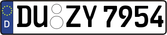 DU-ZY7954