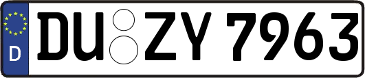 DU-ZY7963