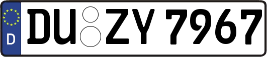 DU-ZY7967