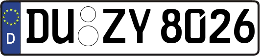 DU-ZY8026