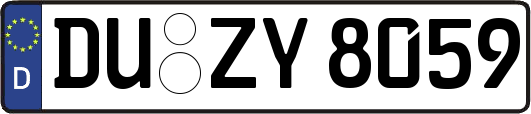 DU-ZY8059