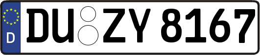 DU-ZY8167