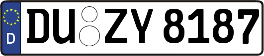 DU-ZY8187