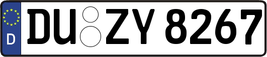 DU-ZY8267