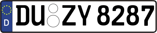 DU-ZY8287