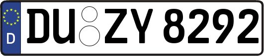 DU-ZY8292