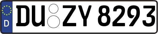 DU-ZY8293