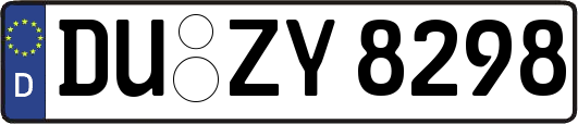 DU-ZY8298